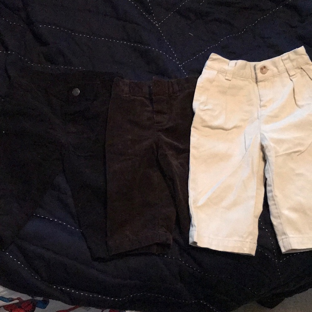 3 trouser style pants